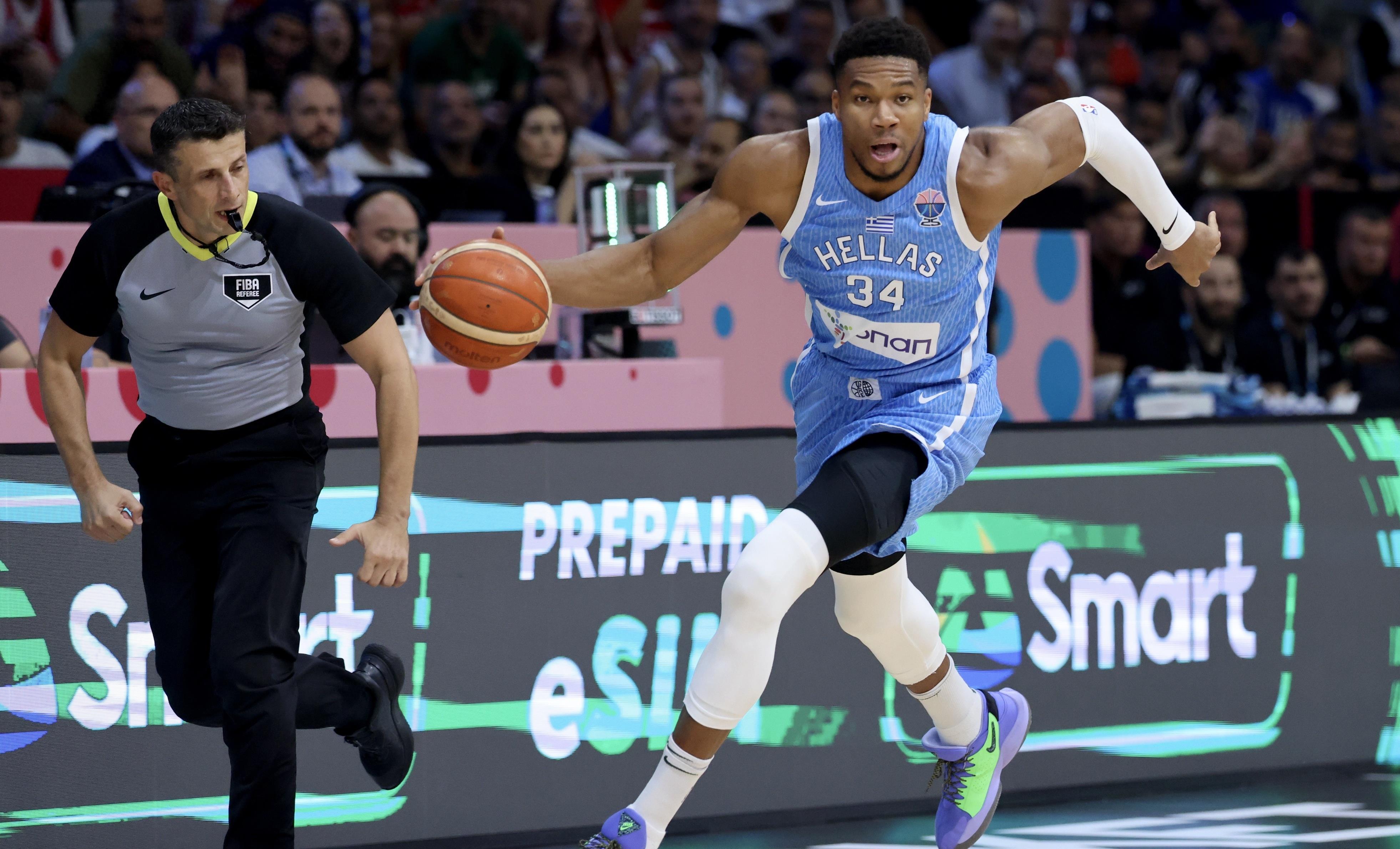 德国男篮翻盘希腊男篮，恩比德惊艳世界