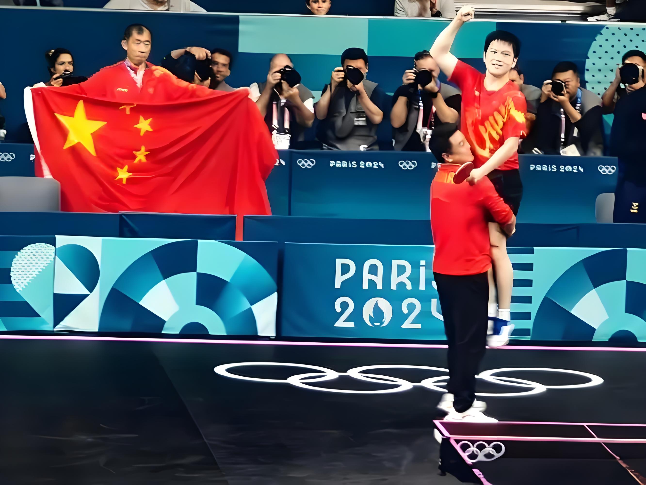 关于中国队鏖战德国队，马龙扛起全队的信息